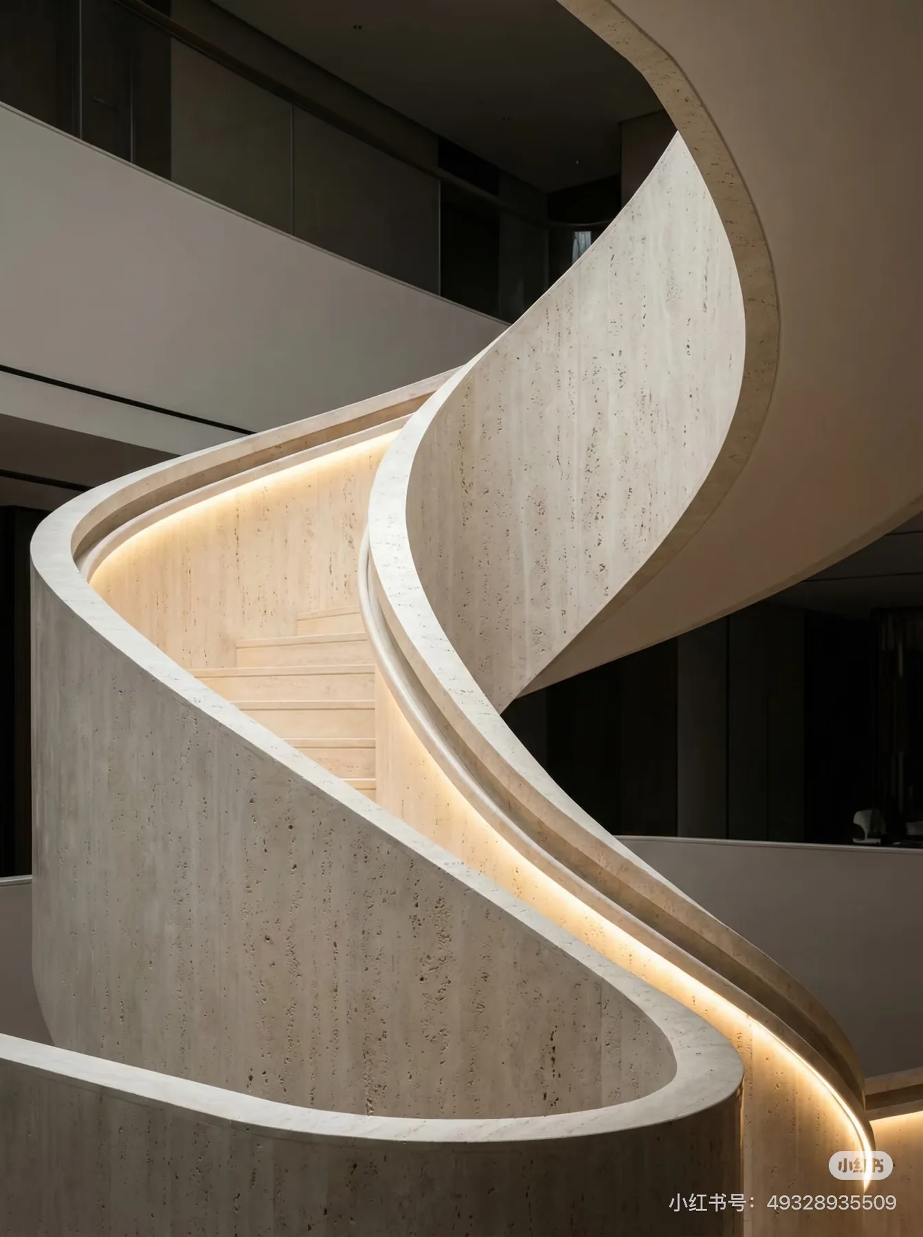 Travertine & 3D Printed Stone application reference