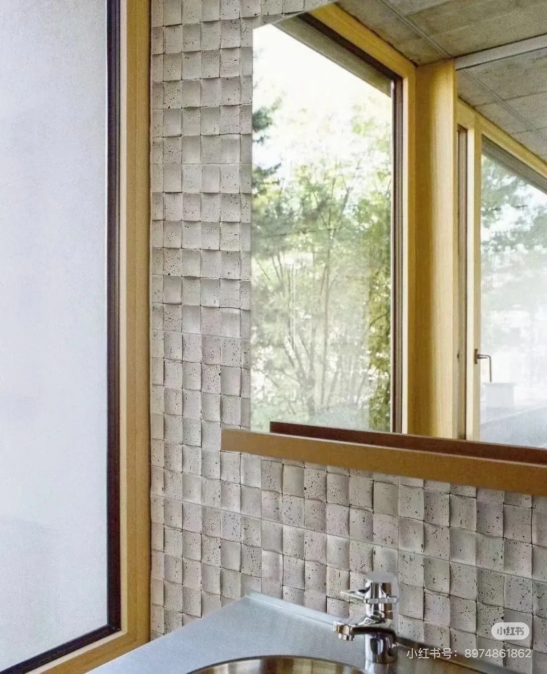Travertine Mosaic application reference